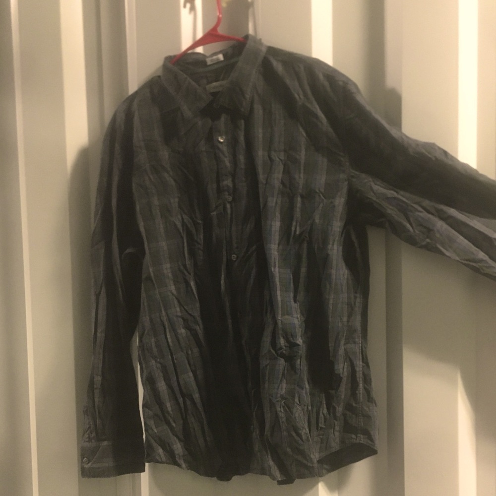 Calvin Klein long-sleeved button up